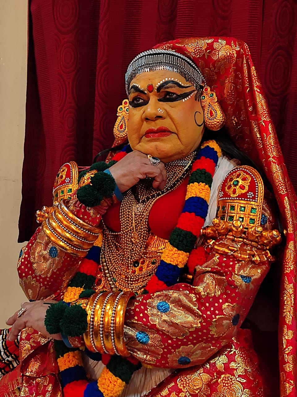 ভাবব্যঞ্জক কথাকলি ভঙ্গি